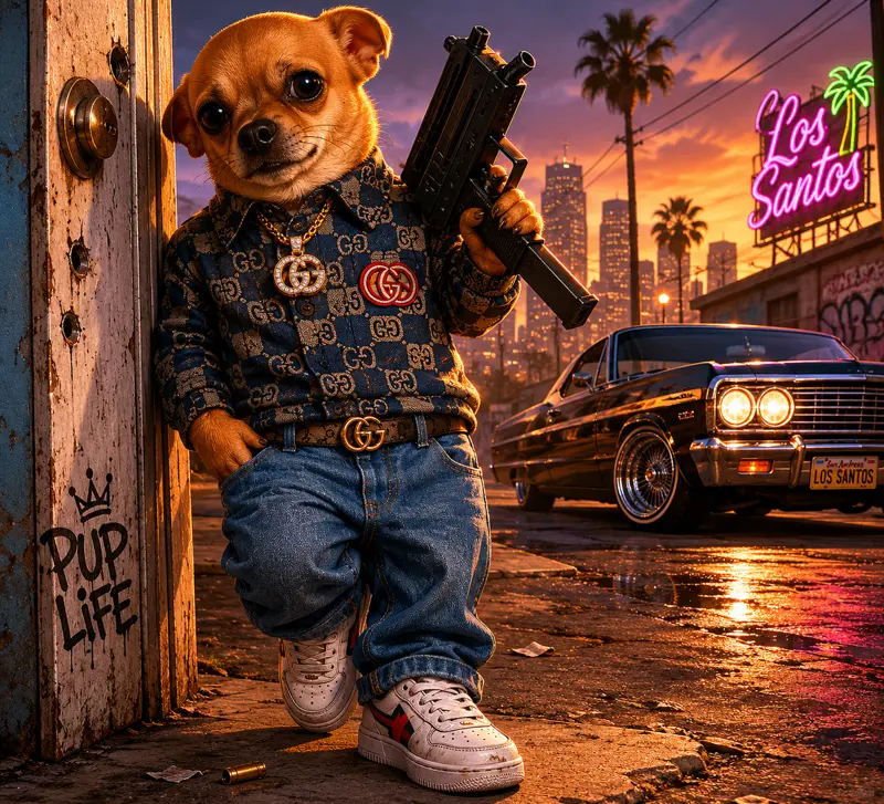 OG Pup lore artwork